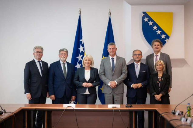 Krišto s članovima Odbora za vanjske poslove EP o ključnim temama za europski put BiH