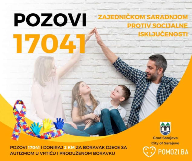 Grad Sarajevo i Pomozi.ba pokreću akciju za inkluziju najmlađih