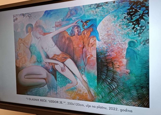 Zenički muzej novu sezonu otvorio likovnom izložbom 'Ipak svitanje' Mostarca Salke Peze