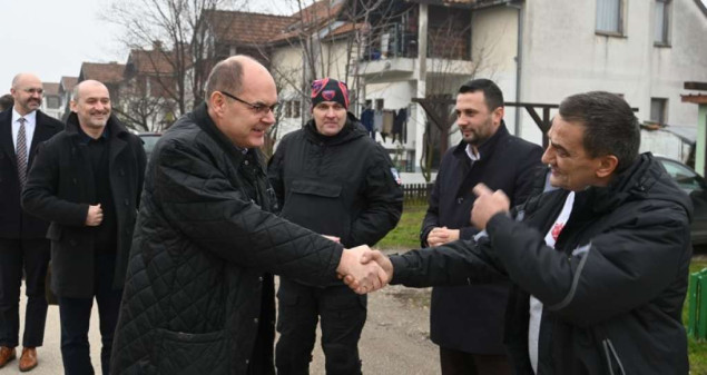 Christian Schmidt posjetio Bijeljinu i obišao tamošnje stanovništvo