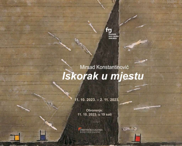 Izložba 'Iskorak u mjestu' Mirsada Konstantinovića