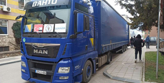 U akciji udruženja 'Svjetlo grada' Goraždani prikupili velike količne pomoći za Tursku i Siriju