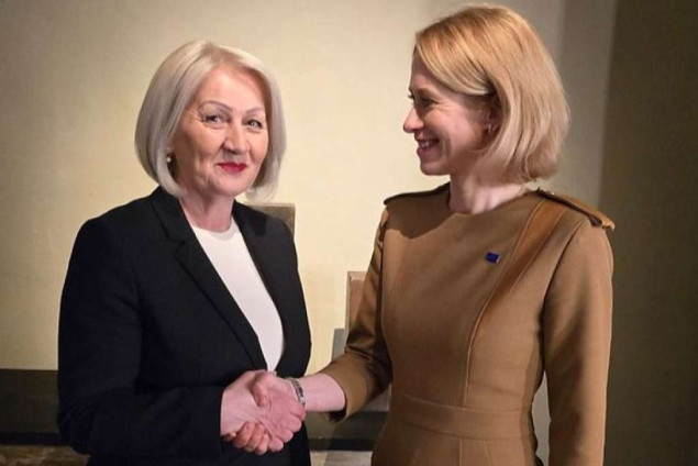 Krišto s povjerenicom za vanjsku i sigurnosnu politiku EU Kajom Kallas o evropskom putu BiH