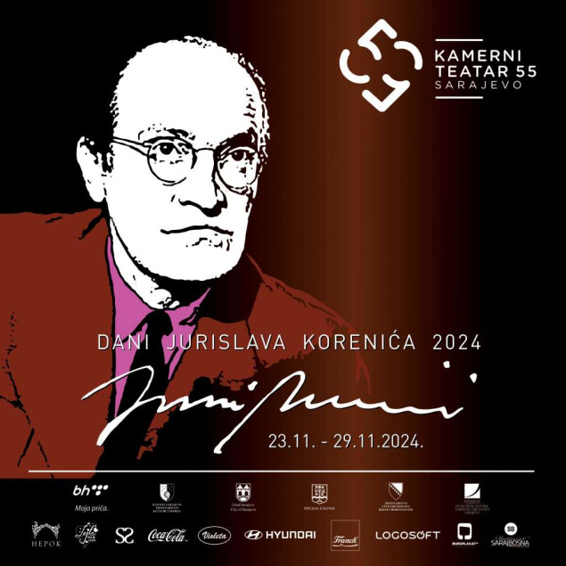 Kamerni teatar 55: Osmi Internacionalni Festival 'Dani Jurislava Korenića' od 23. do 29. novembra
