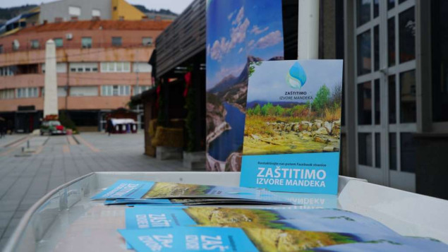 NGG Zaštitimo izvore Mandeka traži da se Ugovor o koncesiji za eksploataciju vode stavi izvan snage