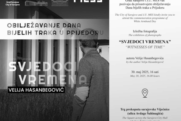Izložba Velije Hasanbegovića "Svjedoci vremena", povodom obilježavanja Dana bijelih traka