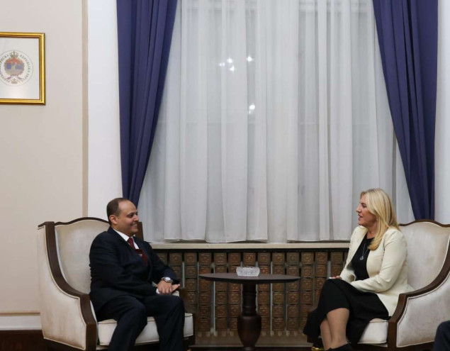 Cvijanović u oproštajnu posjetu primila ambasadora Al-Ahmadija
