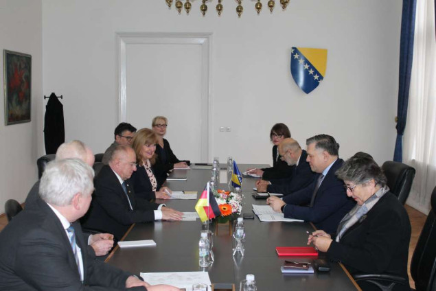 Brkić razgovarao s izaslanstvom Parlamentarne skupine za jugoistočnu Evropu njemačkog Bundestaga