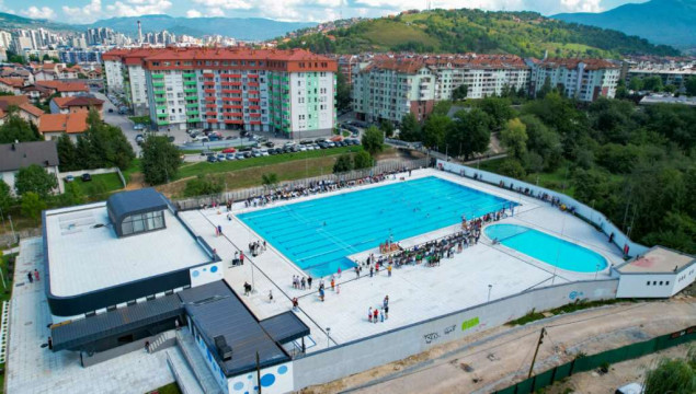 Vaterpolo utakmicom ozvaničen početak korištenja bazena na Dobrinji
