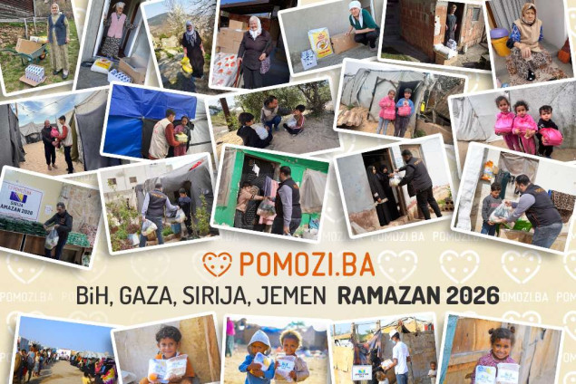 Udruženje Pomozi.ba podijelilo gotovo 500 tona hrane