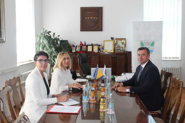 Federalna ministrica okoliša i turizma Nasiha Pozder posjetila Konjic