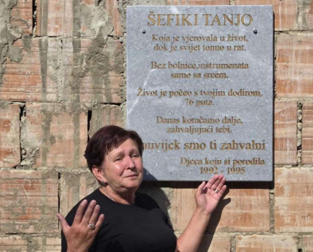 Šefika Tanjo tokom rata u improviziranom porodilištu porodila 75 žena