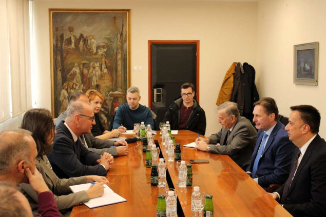 Lakić i Hrnjić u službenoj posjeti Tuzli