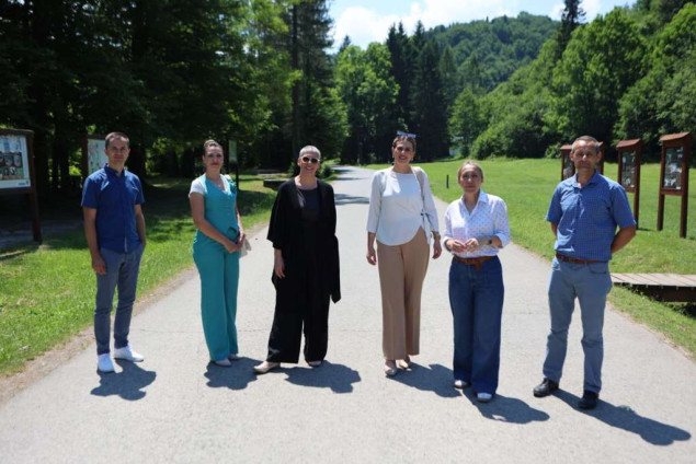Kantonalna i federalna ministrica posjetile Zaštićeni pejzaž 'Konjuh'