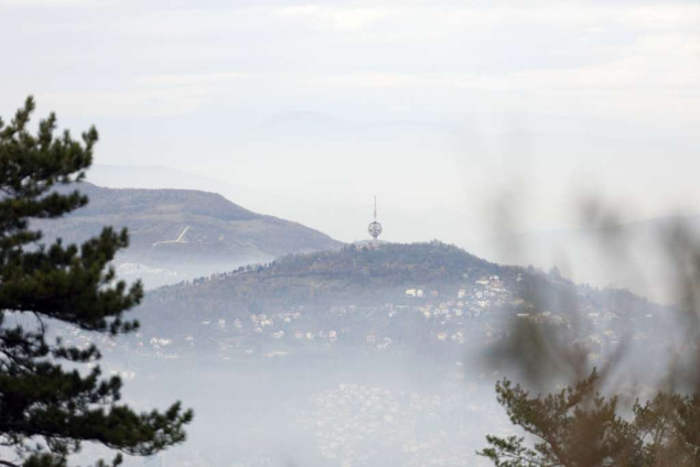 Vrijednosti zagađujućih čestica u Kantonu Sarajevo ponovo u porastu
