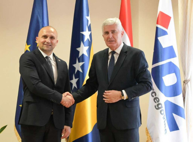 Čović i Anušić razgovarali o suradnji na poticanju opće stabilnosti i napretka regije