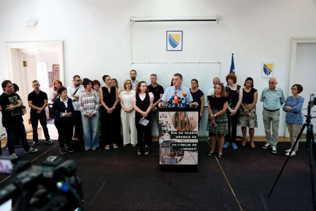 Nacionalna i univerzitetska biblioteka Bosne i Hercegovine obustavila rad do daljnjeg