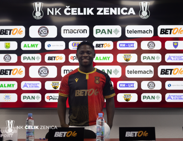 Liberijac Emmanuel King Sieh Jr. potpisao za Čelik