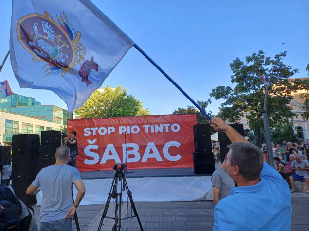 Određen pritvor govorniku s protesta protiv Rio Tinta u Užicu