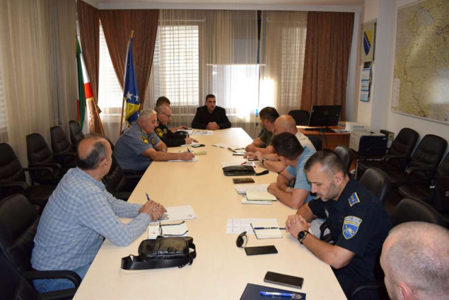 Održan sastanak policije radi obezbjeđenja nogometne utakmice u Zenici između BiH i Portugala
