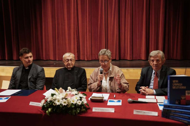 Promovisan zbornik 'Vjera ljubavlju djelotvorna' povodom 70. godišnjice života mons. Franje Topića