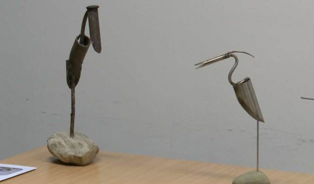 Industrijski otpad pretvoren u umjetnička djela