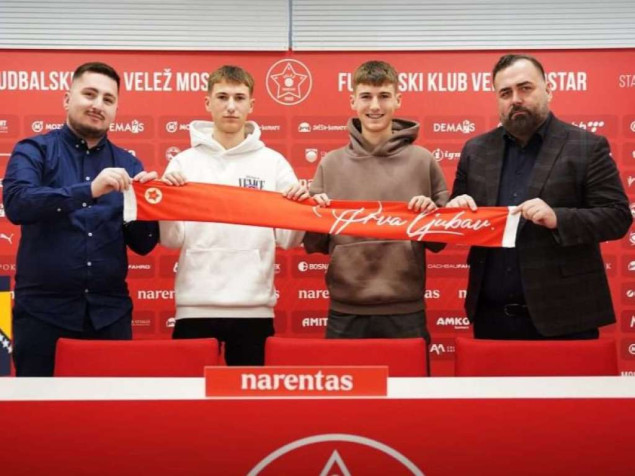 Velež Mostar angažovao blizance Anela i Inela Zatega iz kadetskog Igmana