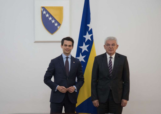 Džaferović primio Christopha Ploßa, zastupnika CDU-a u Bundestagu