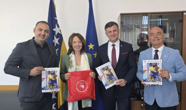Ministrici Bošnjak predstavljen koncept utrke 'Tour of Bosnia and Herzegovina 2026'