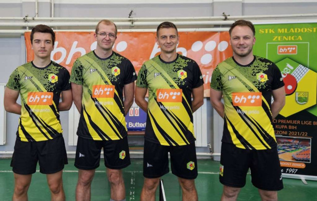 Stonoteniseri sarajevske Aladže-A i zeničke Mladosti neporaženi i nakon odigranog 6. kola PLBiH
