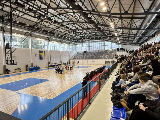 Otvorena sportska dvorana Srednjoškolskog centra u Travniku