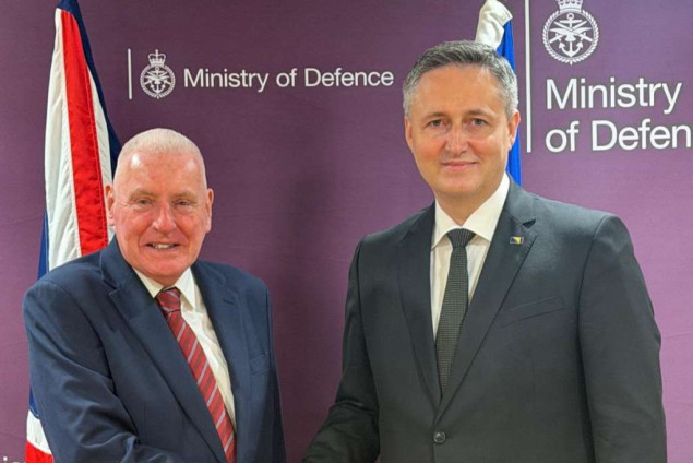 Bećirović i ministar odbrane Ujedinjenog Kraljevstva lord Coaker o jačanju OSBiH i ubrzanju NATO integracija