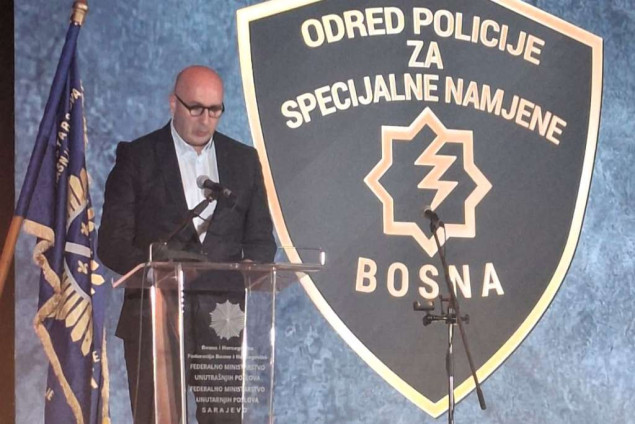 Osmanović na obilježavanju godišnjice Odreda policije 'Bosna': Zastava, himna i domovina nemaju alternativu