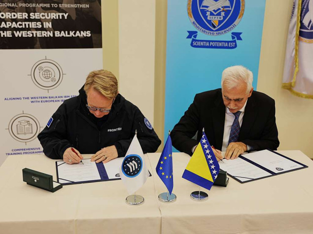 Agencija za školovanje kadrova i Frontex potpisali sprazum o partnerstvu