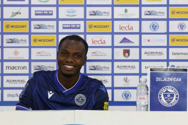 Bismark Charles na posudbi u Željezničaru