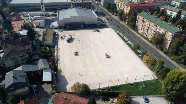 Radovi na sanaciji pomoćnog fudbalskog stadiona na Grbavici idu planiranom dinamikom