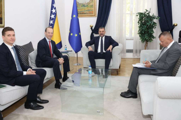 Konaković primio u nastupnu posjetu novoimenovanog ambasadora Austrije u BiH