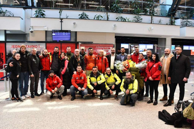 Spasioci Gorske službe spašavanja Kantona Sarajevo stigli u Sarajevo