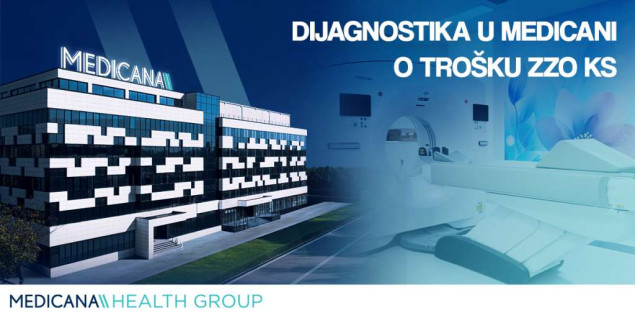 Dijagnostika o trošku zdravstvenog osiguranja u Medicana Sarajevo