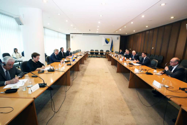 Osmani s predstavnicima PSBiH - Prioritet proces daljeg pomirenja i borba protiv korupcije