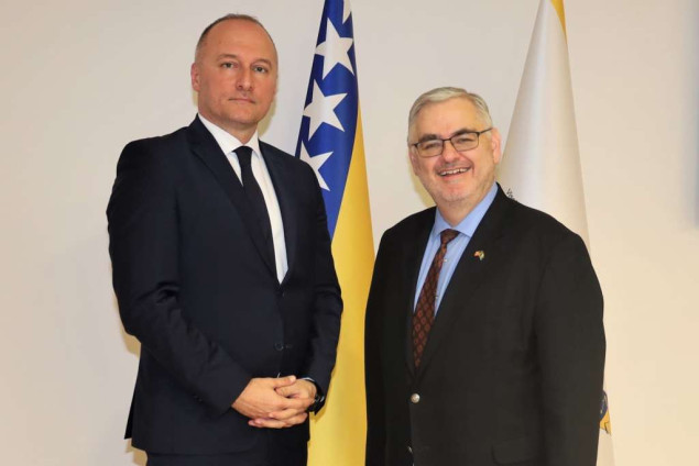 Zamjenik Visokog predstavnika u posjeti predsjedniku VSTV-a BiH