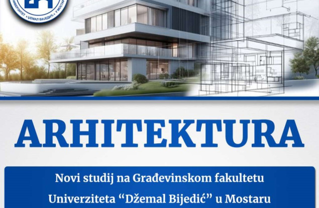 Novi studij arhitekture na Univerzitetu 'Džemal Bijedić' u Mostaru
