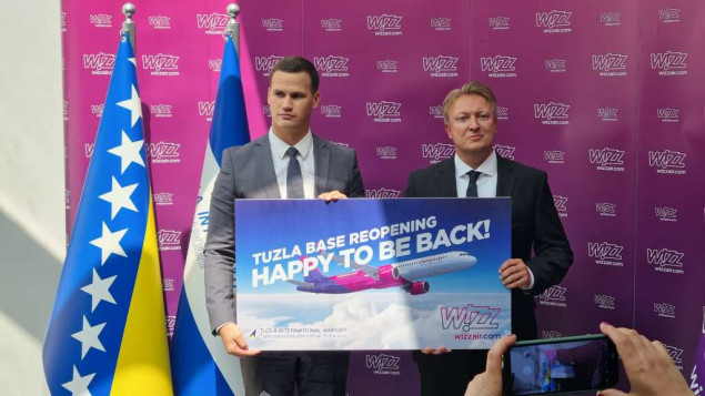 Tischner: Tuzla za Wizz Air veoma zanimljiva lokacija