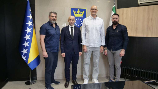 Pivić razgovarao s delegacijom Košarkaškog saveza BiH