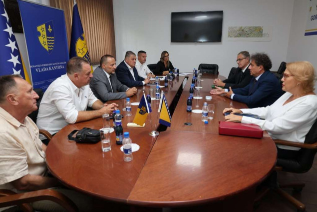 Delegacija KCUS-a posjetila BPK Goražde, razgovori o unapređenju saradnje