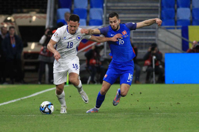 Poraz nogometaša Bosne i Hercegovine u Bratislavi