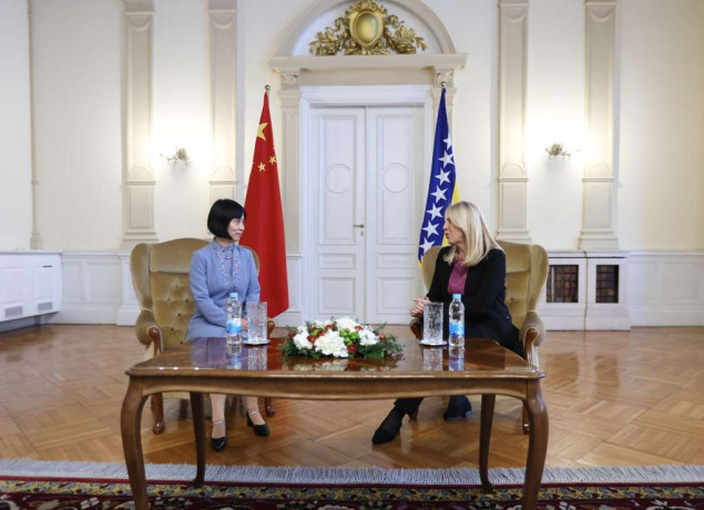 Cvijanović primila akreditivno pismo novoimenovane ambasadorice NR Kine u BiH Li Fan