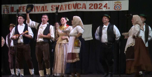 Folklorne skupine iz BiH i Hrvatske na Festivalu svatovca i svatovskih običaja