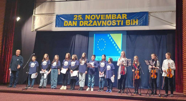 Djeca iz Goražda poručila 'Mi smo djeca Evrope'