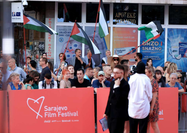 Uoči početka SFF-a - Podrška grupe građana narodu Palestine